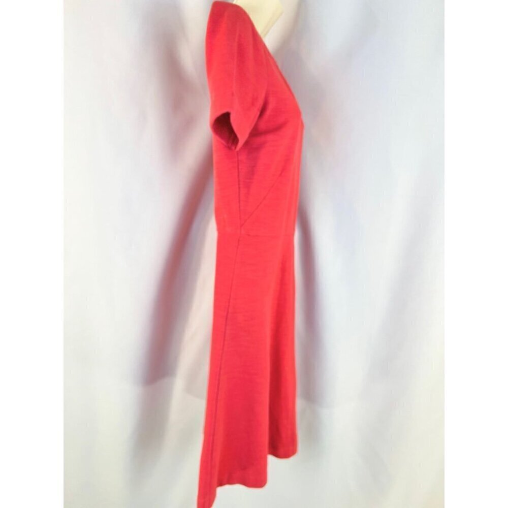 J. Crew Papaya Coral Soft Cotton Dress $98 - Picture 11 of 14